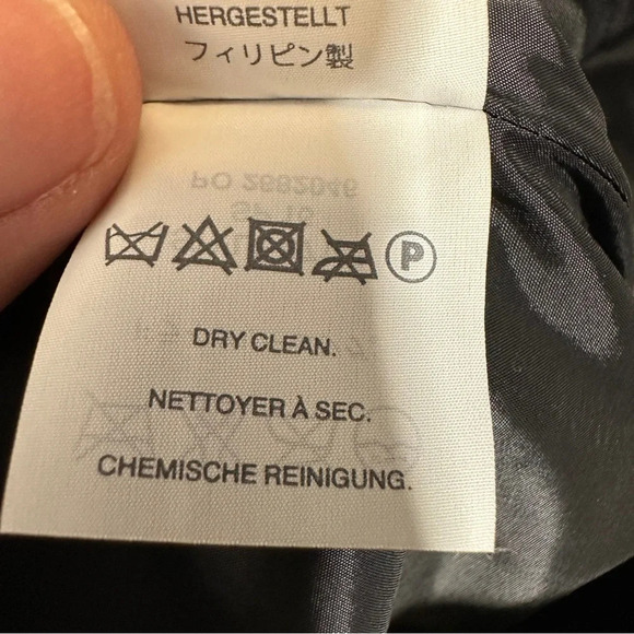 J. Crew black and white graphic skirt, size 8, fully lined, spring, office - Picture 8 of 10